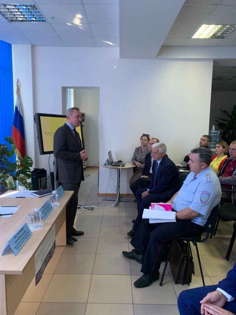 2019 год- участие АНОО ДПО «Центр ППК ТДК» в обучающем семинаре о безопасности дорожного движения в г. Сочи