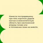 Карточки по оказанию помощи при попадании инородного тела в горло