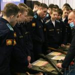 Кадеты побывали на выставке Великой Отечественной войны