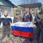 Передача Флага России из зоны СВО