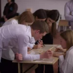 Ученики школы № 18 Белореченского района окунулись в атмосферу Великой Отечественной войны