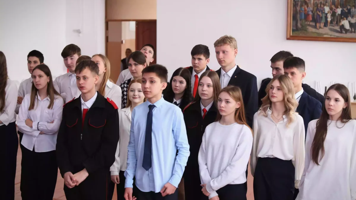 Ученики школы № 18 Белореченского района окунулись в атмосферу Великой Отечественной войны